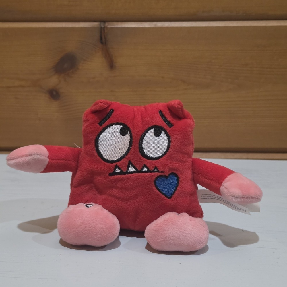 Kohl's Cares Love Monster Plush Stuffed Toy Red Valentine Rachel Bright